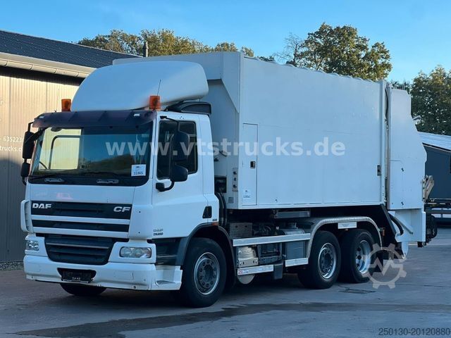 Abrollkipper DAF CF 250 VDL-Abrollkipper mit Planenaufbau u. LBW