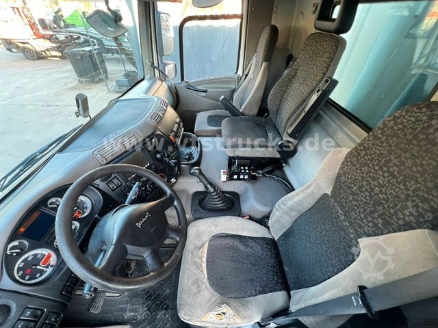 Roll-off tipper truck DAF CF 250 VDL-Abrollkipper mit Planenaufbau u. LBW
