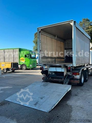 Roll-off tipper truck DAF CF 250 VDL-Abrollkipper Plane&Müllabfuhr Aufbau