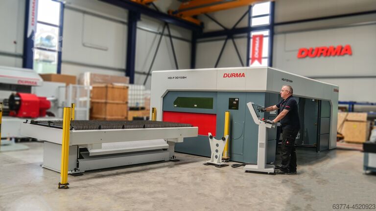 Tube and flatbed laser 4 kW | Combi Durma HD-F 3015 BH Laser-Kombimaschinen