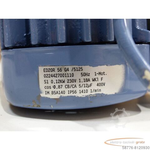 Steuerung Jahns ARH-0-GM76C002-PPH-R2-400-LG600 Motor mit Stöber C002F0175D63K4 Getriebe