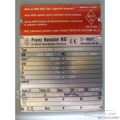 Steuerung Kessler DMQ .4.AFB Motor    !