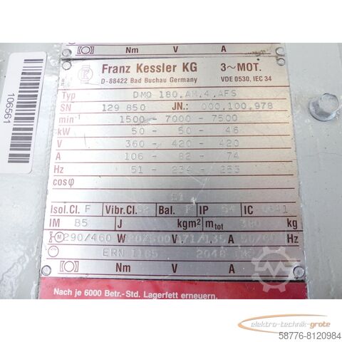 Control unit Kessler DMQ .4.AFS SN:129850 generalüberholt mit 12 Monaten Gewährleistung