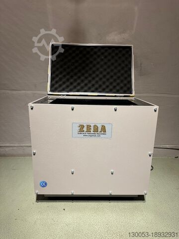 Trough Type Vibratory Surface Finishing ZEGA ZTV50 Trough type vibratory machine