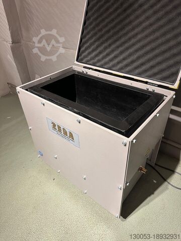 Trough Type Vibratory Surface Finishing ZEGA ZTV50 Trough type vibratory machine