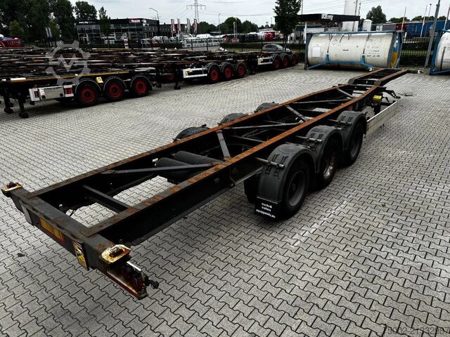 Container transportation Schmitz Cargobull 45FT HC / Leergewicht: 4.240kg / BPW + Trommel ...