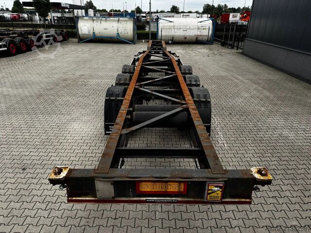 Container transportation Schmitz Cargobull 45FT HC / Leergewicht: 4.240kg / BPW + Trommel ...