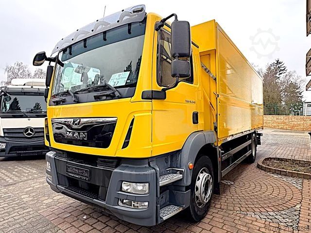 Beverage truck MAN 18.340 TGM*6 m Schwenkwand*2to LBW*2x AHK*Kamera