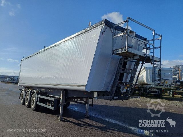 Tipper semitrailer Schmitz Cargobull Kipper Alukastenmulde 52m³