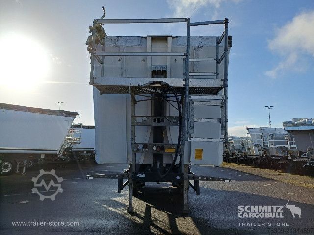 Tipper semitrailer Schmitz Cargobull Kipper Alukastenmulde 52m³