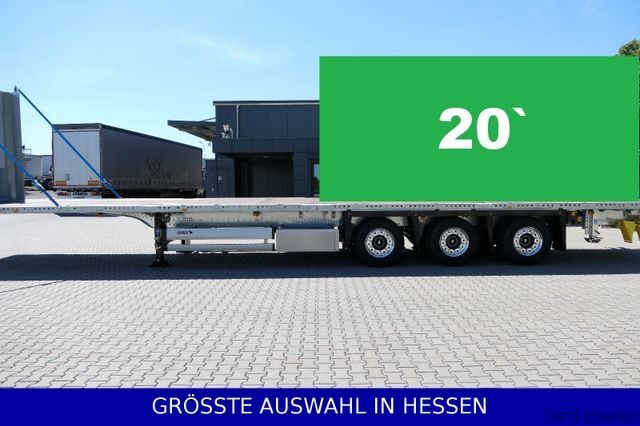 Working platform semitrailer SCHMITZ CARGOBULL Mega+Standard SZM Rungen Twistlock Lift ¤449.-mt