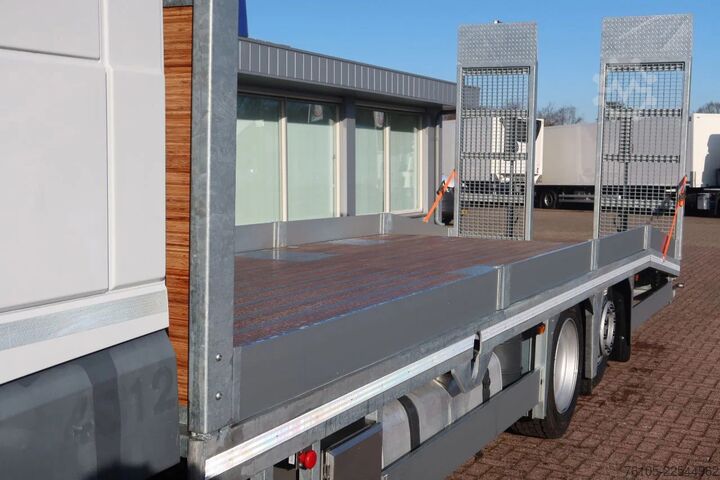 Car transporter DAF XF 450 6x2 Oprijwagen vloerhoogte 100 cm + 2x  ...