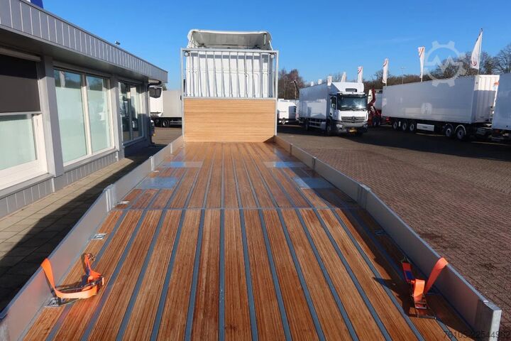 Car transporter DAF XF 450 6x2 Oprijwagen vloerhoogte 100 cm + 2x  ...