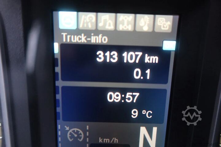Koffer Mercedes-Benz Atego 1218 Bakwagen + Laadklep DHollandia 1500kg