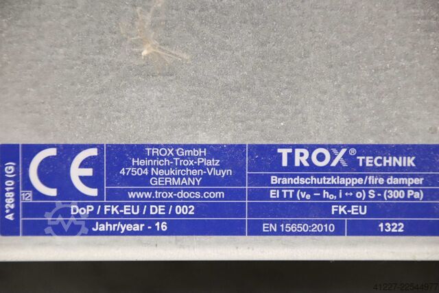 Brandschutzklappe TROX FK-EU  470x420x500 mm