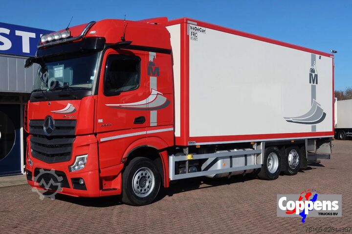 Kühl-/Tiefkühltransport Mercedes-Benz Actros 2653 2653 LL Koel/Vries. Cherau Aanhange...