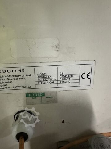 Cardboard packaging machine Endoline 221