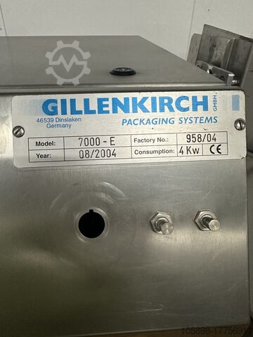 Verpackungsmaschine für Gemüse Gillenkirch 7000-E