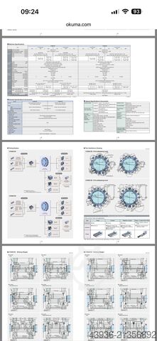 CNC Drehmaschine Y Achse Okuma LT-2000EX Okuma LT-2000 EX