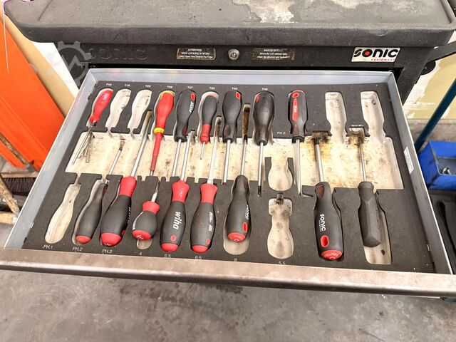 Werkstattwagen mit Inhalt SONIC nan