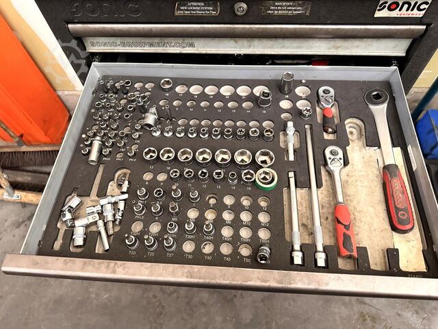 Werkstattwagen mit Inhalt SONIC nan