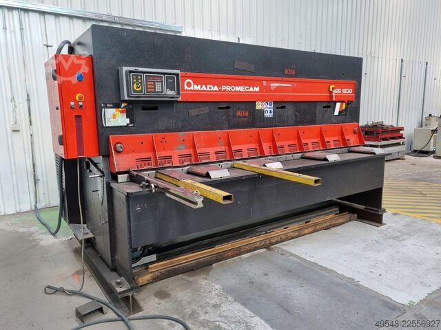 Hydraulic guillotine shear Amada GS 1230
