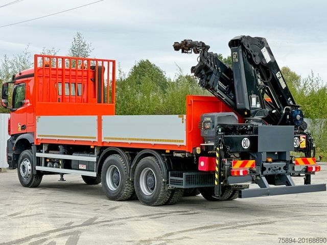Truck mounted crane MERCEDES-BENZ AROCS 2643 *HIAB X-HIDUO 188 ES-5/FUNK * 6x4