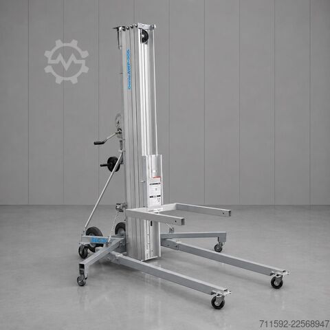 Spezial Arbeitsbühne Genie SLC-18 includes stabilizer set