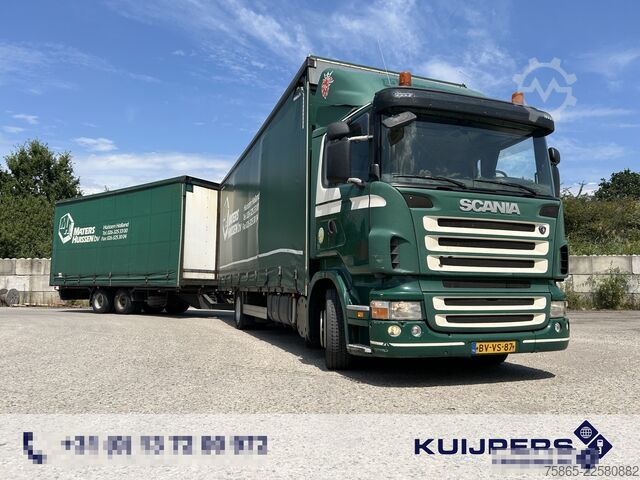 Curtain sided Scania R 310 B Euro 4 / 3 Pedals + Pacton 16 PG Mid Ax...