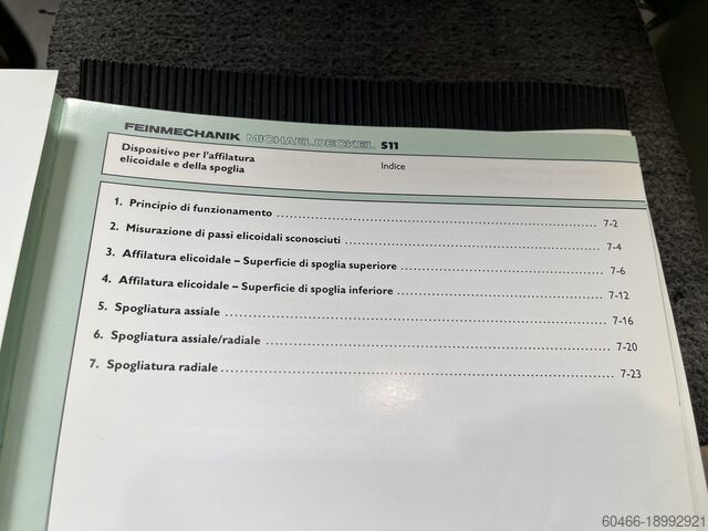 Tool and cutter grinder DECKEL S11