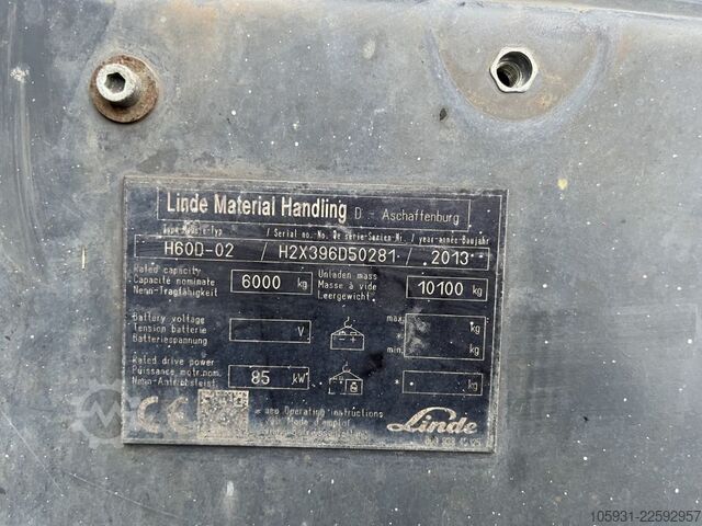 Diesel Forklift Linde H60D-02