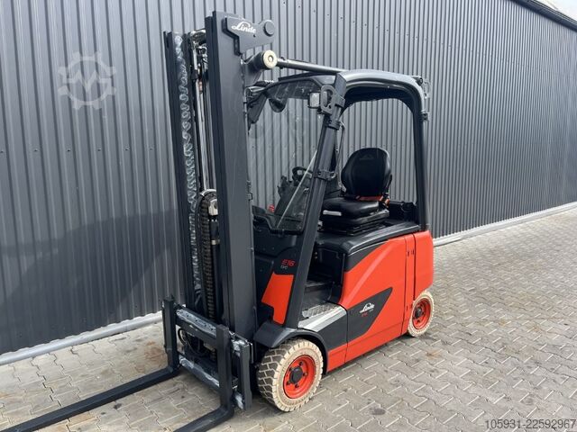 Electric 4-wheel forklift Linde E16PH-02