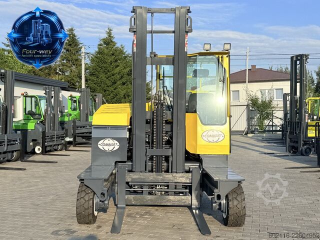 Vierwegestapler Combilift C3000XL GAS DUPLEX 4550 FORK POSITIONER