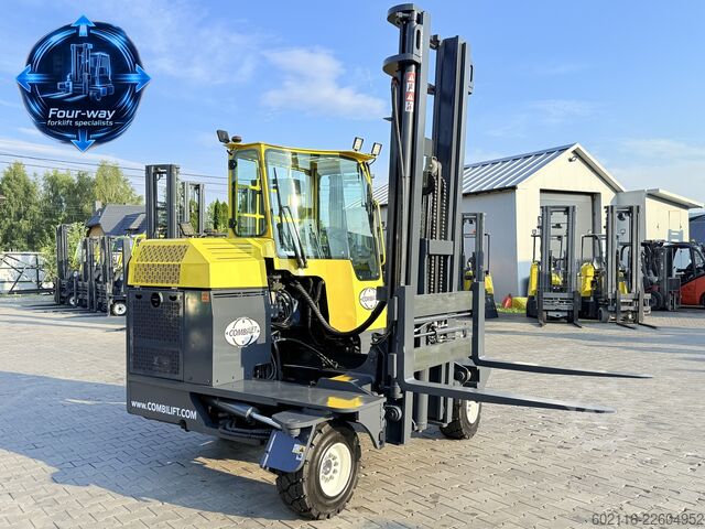 Vierwegestapler Combilift C3000XL GAS DUPLEX 4550 FORK POSITIONER