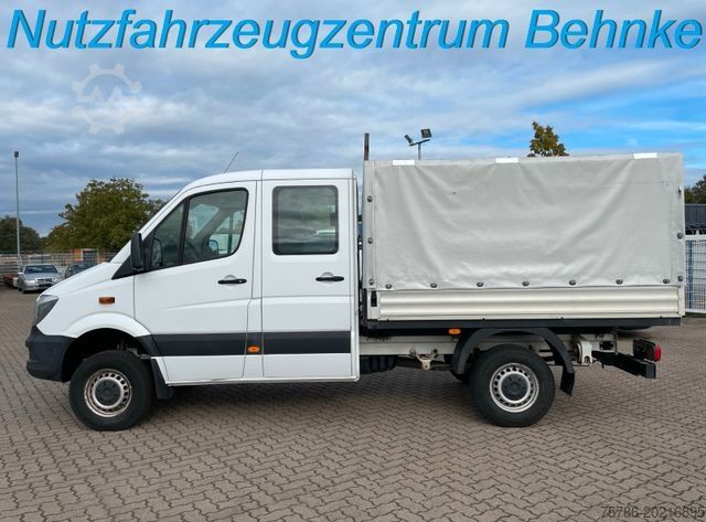 Curtain sider van MERCEDES-BENZ Sprinter 316 CDI L2 Doka/ 4x4/ AC/ Standhzg./ E6