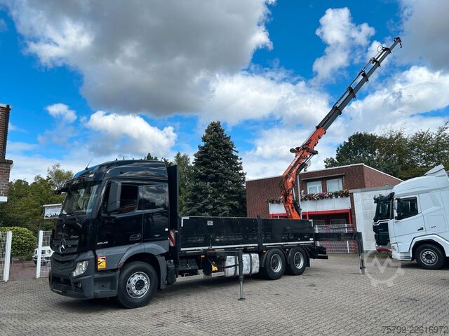 Autokran MERCEDES-BENZ 2648 Pritsche + ATLAS 290.2.E Kran 6x4