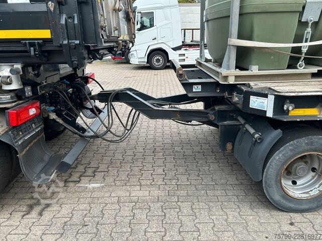 Low loader trailer GOLDHOFER Deichselanhänger Tieflader TU-L 4  mit 4 Achsen