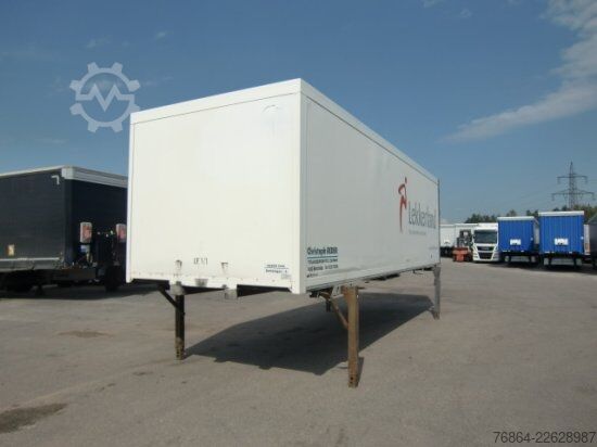 Swap chassis trailer  WECHSELBRüCKE KOFFER  GESAMTLäNGE 7,80M