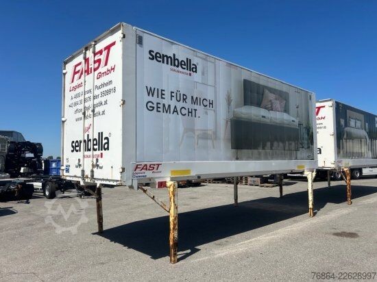 Swap chassis trailer KRONE DRYBOX KOFFER WK 7.3 STG MEHRERE EINHEITEN VERFüGBAR 7,45 METER GESAMTLäNGE