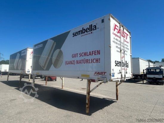 Swap chassis trailer KRONE DRYBOX KOFFER WK 7.3 STG MEHRERE EINHEITEN VERFüGBAR 7,45 METER GESAMTLäNGE