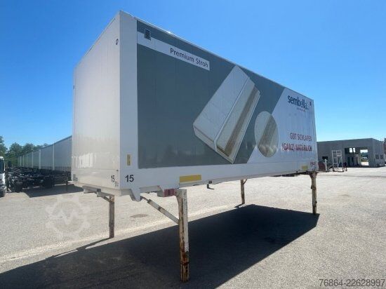 Swap chassis trailer KRONE DRYBOX KOFFER WK 7.3 STG MEHRERE EINHEITEN VERFüGBAR 7,45 METER GESAMTLäNGE