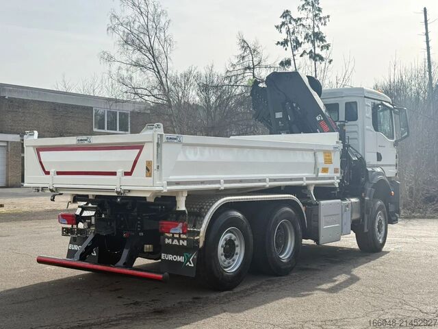 Tipper with crane MAN TGS 28.440 TGS 28.440 6x4-4/3-Seiten- Kipper / ...