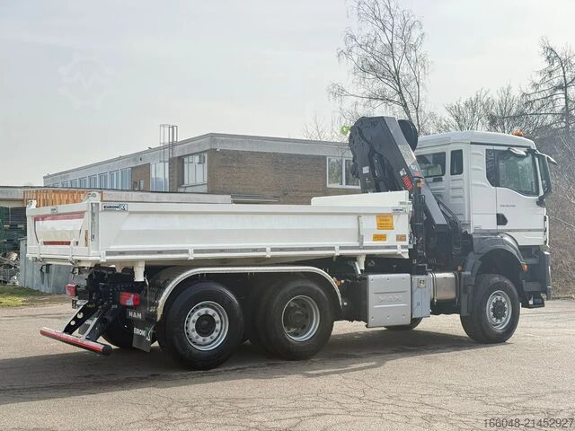 Tipper with crane MAN TGS 28.440 TGS 28.440 6x4-4/3-Seiten- Kipper / ...