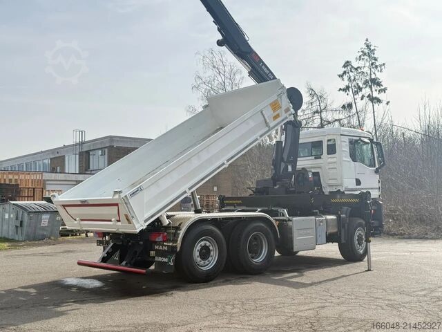 Tipper with crane MAN TGS 28.440 TGS 28.440 6x4-4/3-Seiten- Kipper / ...