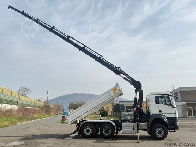 Tipper with crane MAN TGS 28.440 TGS 28.440 6x4-4/3-Seiten- Kipper / ...