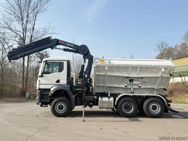 Tipper with crane MAN TGS 28.440 TGS 28.440 6x4-4/3-Seiten- Kipper / ...