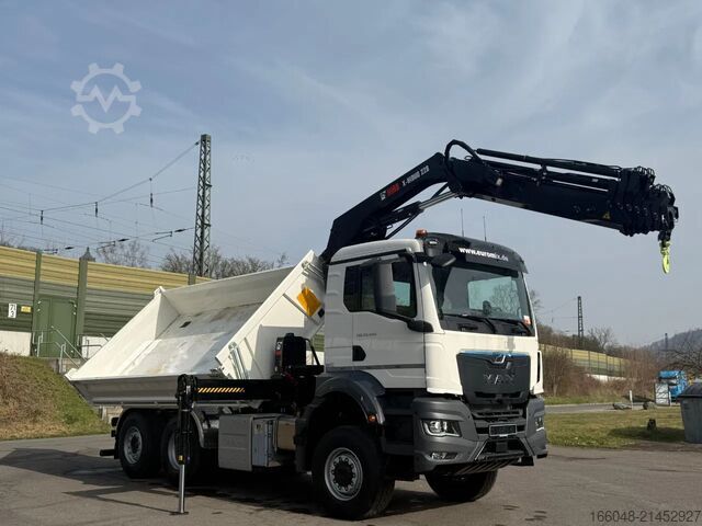 Tipper with crane MAN TGS 28.440 TGS 28.440 6x4-4/3-Seiten- Kipper / ...