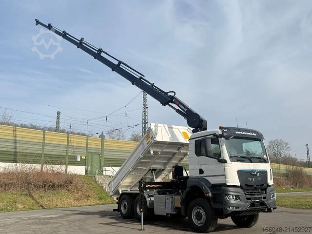 Tipper with crane MAN TGS 28.440 TGS 28.440 6x4-4/3-Seiten- Kipper / ...