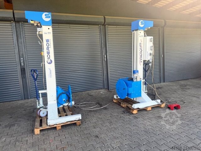 Schweißdrehtisch,Positionierer,Drehtisch Sideros,Hywema,Hubdrehvorrichtung SLC 20    2 To Säulenhubdrehvorrichtung