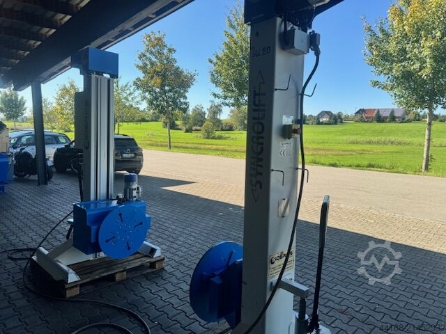 Schweißdrehtisch,Positionierer,Drehtisch Sideros,Hywema,Hubdrehvorrichtung SLC 20    2 To Säulenhubdrehvorrichtung